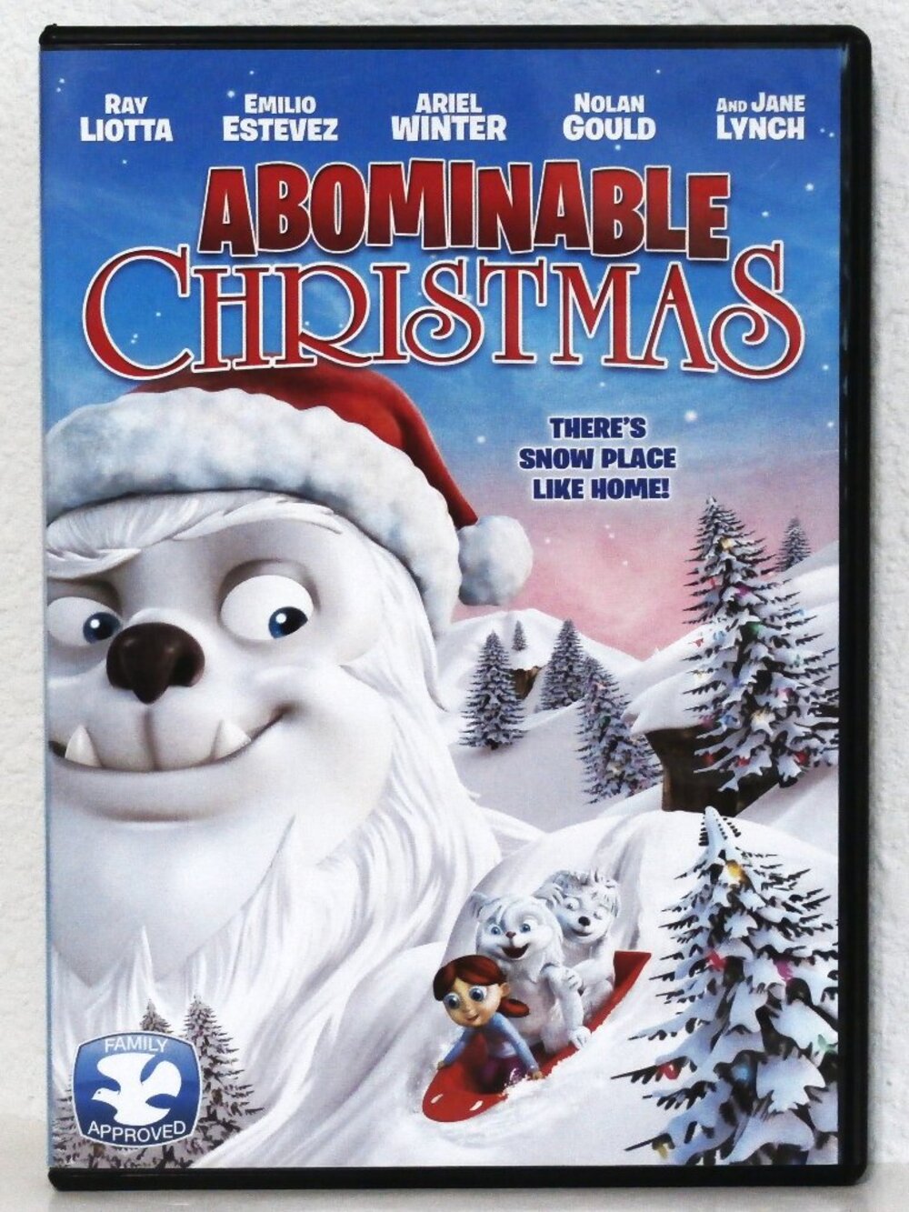 ABOMINABLE CHRISTMAS DVD Ray Liotta, Emilio Estevez, Ariel Winter, Jane Lynch